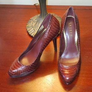Ralph Lauren Scaled 5" Heels